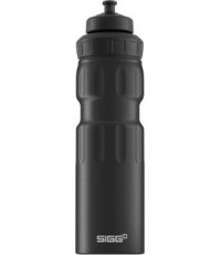 Butelka podróżna sportowa do picia SIGG Alu Drinking WMB Sport Touch - 0,75 l, czarna