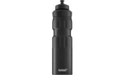 Butelka podróżna sportowa do picia SIGG Alu Drinking WMB Sport Touch - 0,75 l, czarna