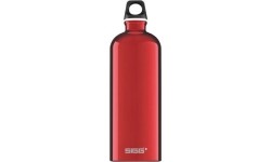Aluminiowa Butelka podróżna sportowa do picia SIGG Alu Drinking Traveller - 1 l, czerwona