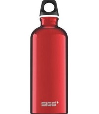 Butelka podróżna sportowa SIGG Alu Drinking Traveller - 0,6 l, czerwona