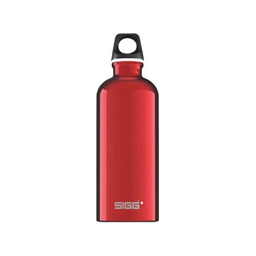 Butelka podróżna sportowa SIGG Alu Drinking Traveller - 0,6 l, czerwona