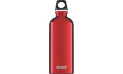 Butelka podróżna sportowa SIGG Alu Drinking Traveller - 0,6 l, czerwona