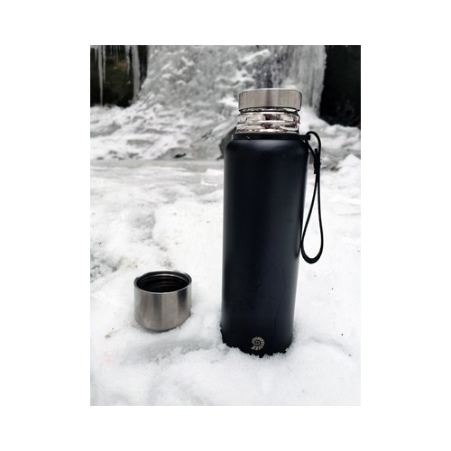Termos próżniowy Origin Outdoors Vacuum PureSteel, 0,1L, czarny