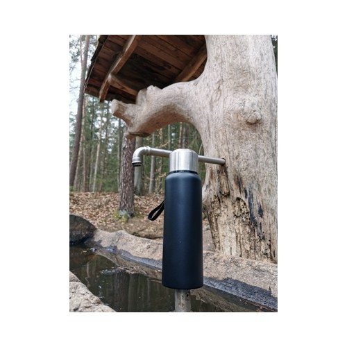 Termos próżniowy Origin Outdoors Vacuum PureSteel, 0,1L, czarny