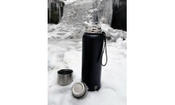 Termos próżniowy Origin Outdoors Vacuum PureSteel, 0,1L, czarny