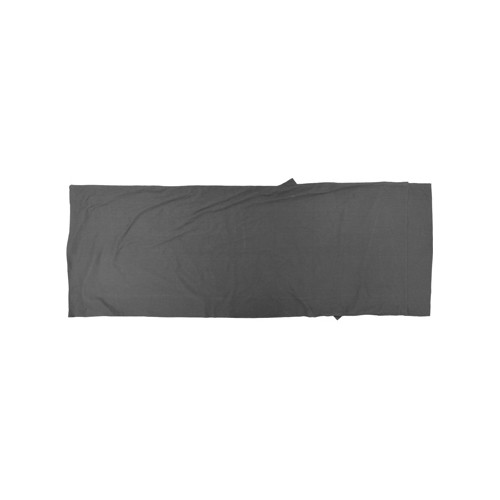 Prostokątna wkładka do śpiwora Origin Outdoors Cotton, Szara