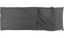 Prostokątna wkładka do śpiwora Origin Outdoors Cotton, Szara