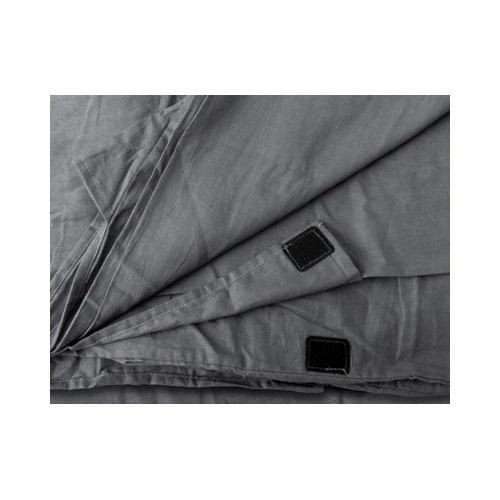 Prostokątna wkładka do śpiwora Origin Outdoors Cotton, Szara