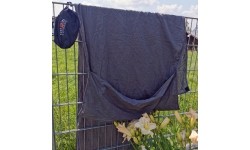 Prostokątna wkładka do śpiwora Origin Outdoors Cotton, Szara