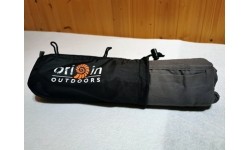 Prostokątna wkładka do śpiwora Origin Outdoors Cotton, Szara