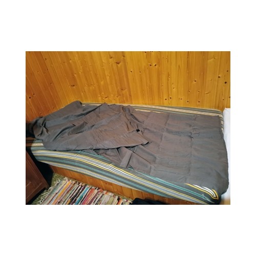 Prostokątna wkładka do śpiwora Origin Outdoors Cotton, Szara
