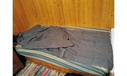 Prostokątna wkładka do śpiwora Origin Outdoors Cotton, Szara