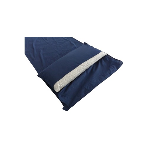 Wkładka do śpiwora Origin Outdoors Cotton Rectangular Royal, Niebieska