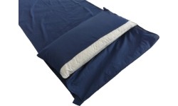 Wkładka do śpiwora Origin Outdoors Cotton Rectangular Royal, Niebieska