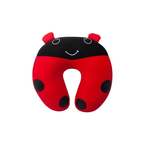 Poduszka pod szyję podróżna turystyczna z mikrogranulkami dla dzieci Origin Outdoors Ladybug - Biedronka