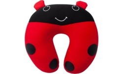 Poduszka pod szyję podróżna turystyczna z mikrogranulkami dla dzieci Origin Outdoors Ladybug - Biedronka