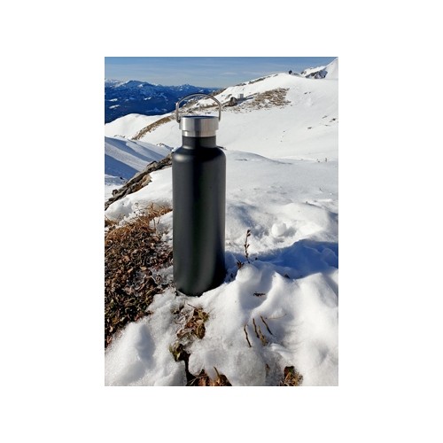 Butelka termiczna izolowana Origin Outdoors Insulated Active - 0,75 l, czarny matowy