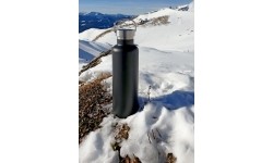 Butelka termiczna izolowana Origin Outdoors Insulated Active - 0,75 l, czarny matowy