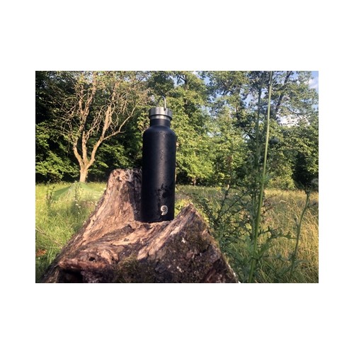 Butelka termiczna izolowana Origin Outdoors Insulated Active - 0,75 l, czarny matowy