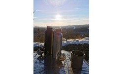Butelka termiczna izolowana Origin Outdoors Insulated Active - 0,75 l, czarny matowy
