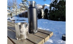 Butelka termiczna izolowana Origin Outdoors Insulated Active - 0,75 l, czarny matowy