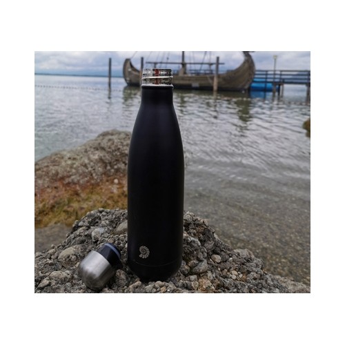 Butelka termiczna izolowana Origin Outdoors Insulated Daily - 0,5 l, czarny matowy