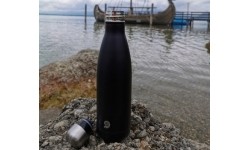 Butelka termiczna izolowana Origin Outdoors Insulated Daily - 0,5 l, czarny matowy