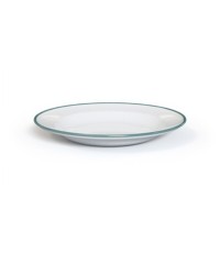 Talerz emaliowany Origin Outdoors Ocean, 26 cm, biały