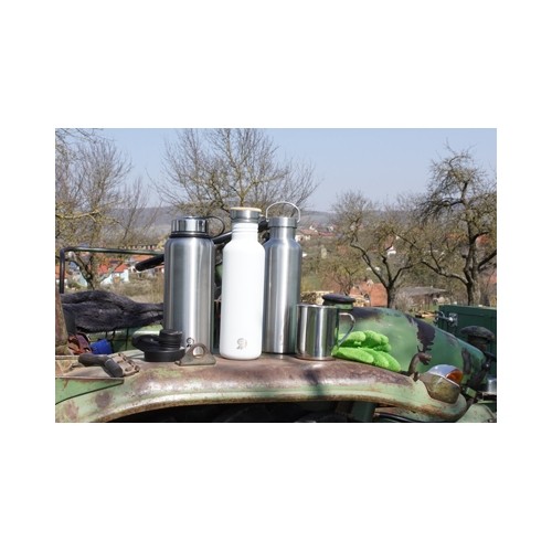 Butelka podróżna sportowa do picia Origin Outdoors Drinking Active - 0,75 l, biała