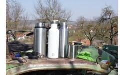 Butelka podróżna sportowa do picia Origin Outdoors Drinking Active - 0,75 l, biała