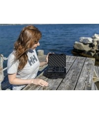 Wytrzymałe pudełko transportowe na małe rzeczy Origin Outdoors Mini 1070 - Z piankową wyściółką, czarne