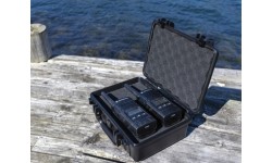 Wytrzymałe pudełko transportowe na małe rzeczy Origin Outdoors Mini 1070 - Z piankową wyściółką, czarne