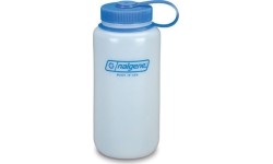 Butelka turystyczna sportowa Nalgene Drinking HDPE WM - biała, 1 l