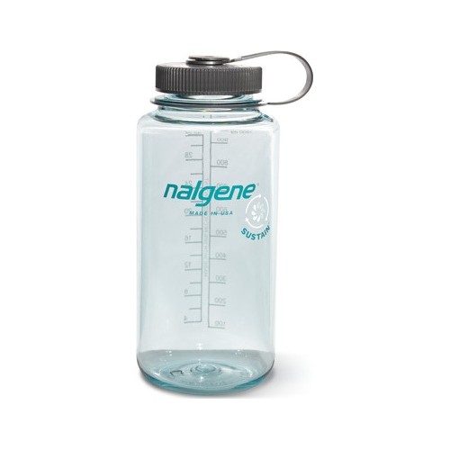 Bidon Butelka podróżna sportowa do picia Nalgene WM Sustain - 1 l, zielona