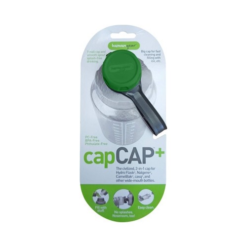 Zakrętka Humangear capCAP+ 5,3 cm, zielona