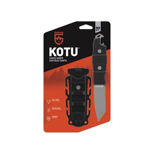 Nóż GearAid Kotu Tanto, czarny