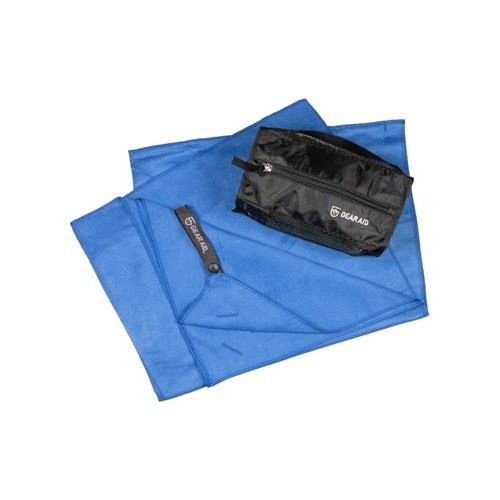 Ręcznik szybkoschnący turystyczny z mikrofibry GearAid - 75x120 cm, niebieski