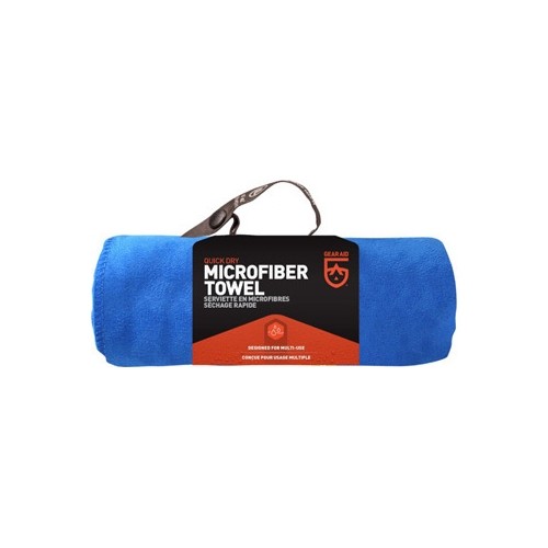 Ręcznik szybkoschnący turystyczny z mikrofibry GearAid - 75x120 cm, niebieski