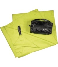 Ręcznik szybkoschnący turystyczny z mikrofibry GearAid - 50x100 cm, zielony