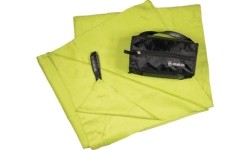 Ręcznik szybkoschnący turystyczny z mikrofibry GearAid - 50x100 cm, zielony