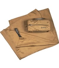 Ręcznik turystyczny z mikrofibry GearAid  - 90x155 cm, brązowy