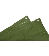 Plandeka biwakowa turystyczna outdoorowa Relags 3x4 m, Zielona