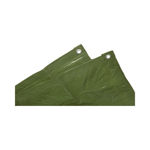 Plandeka biwakowa turystyczna outdoorowa Relags 3x4 m, Zielona
