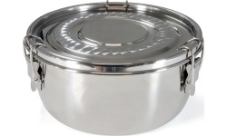 BasicNature Food Container', stainless steel