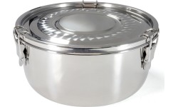 BasicNature Food Container', stainless steel