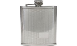 BasicNature Hip flask, dull