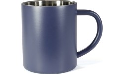 BasicNature Stainless steel thermo mug 'Deluxe'