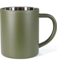 BasicNature Stainless steel thermo mug 'Deluxe'