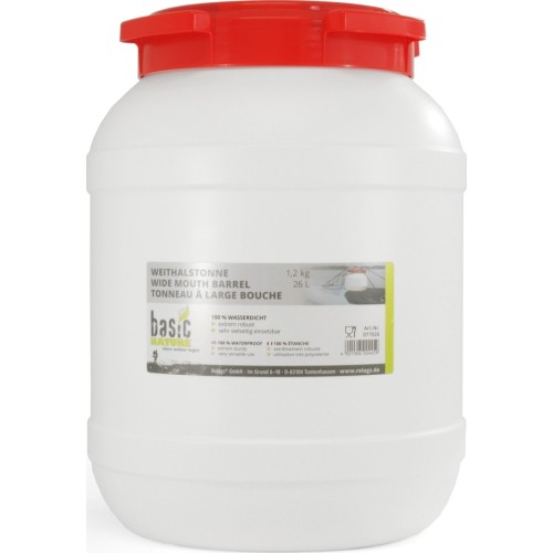 BasicNature Wide mouth barrel