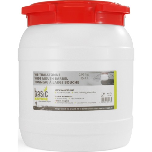 BasicNature Wide mouth barrel